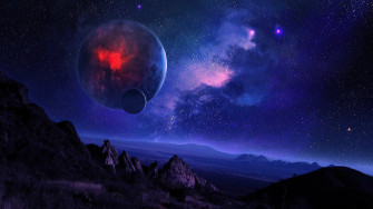 Space Art Planet 4k HD Wallpaper Image