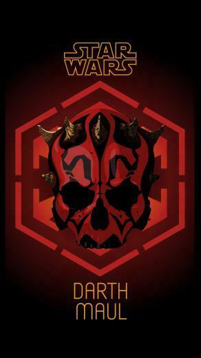 Star Wars Darth Maul Skull Fanart Art