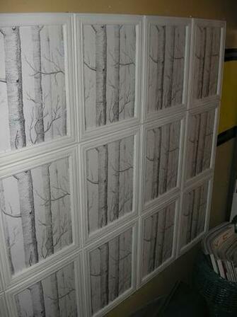 Birch Tree Wallpaper Anthropologie Thora Ftv Fashion