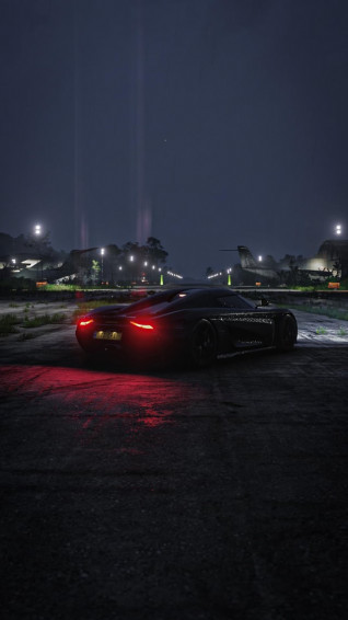 Bat Mobile Koenigsegg Regera R Forzahorizon