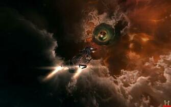 3d HD Planet And Space Ship Wallpaper E Entertainment