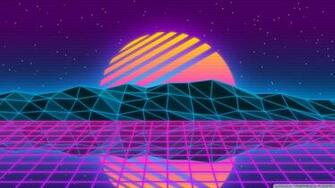 Vaporwave 4k HD Desktop Wallpaper For Wide Ultra Widescreen
