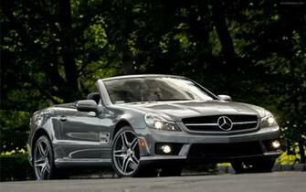 Mercedes Benz Sl63 Amg Widescreen Exotic Car Photo