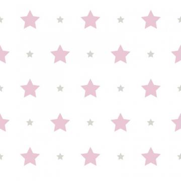 Pink Stars Wallpaper On