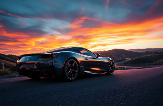 Dual Monitor Car Wallpaper