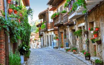 European Town Wallpaper 4k HD Background On