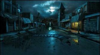3d Averse Wallpaper Ghost Town Bienvenue Milltown