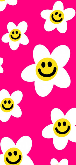 Elegant Daisy Wallpaper With A Preppy Twist