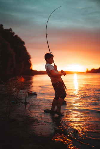 Fishing Phone Wallpaper