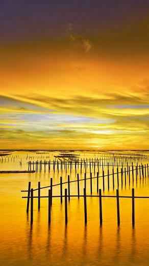 Beautiful Evening iPhone Plus Wallpaper