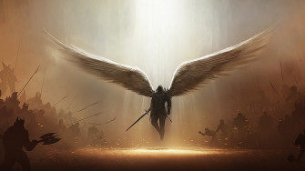Desktop Angel HD Wallpaper