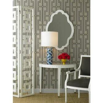 Jonathan Adler Wallpaper George Grey