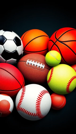Sports Balls Wallpaper