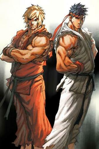 Ryu And Ken By Deffectx