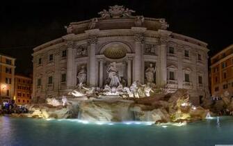 Trevi Fountain Wallpaper X Net
