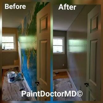 Fresh Paint After Wallpaper Removal In Birmingham Residence
