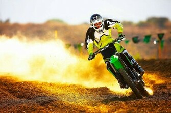 Kawasaki Dirt Bike Wallpaper HD Pics
