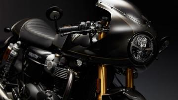 4k Wallpaper Of Triumph Thruxton Tfc Motorcycle