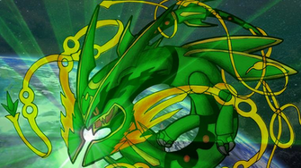 Dragon Ascent Mega Rayquaza With Background By Lululock71 On