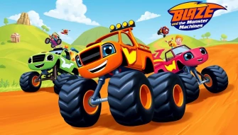 Blaze And The Monster Machines Wallpaper
