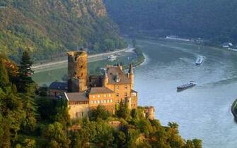 Germany Castles Burg Castle Rhine Valley Wallpaper