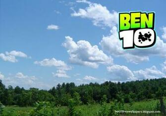 Ben Desktop Wallpaper Ten Logo In Tropical Forest Sky
