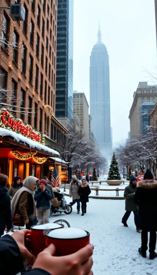 New York Winter Wallpaper
