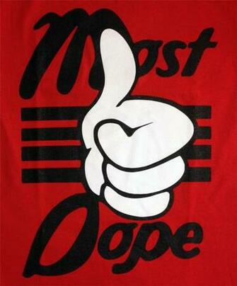Mickey Mouse Dope Hands Wallpaper