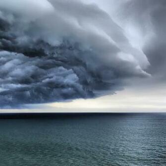 Incoming Storm iPad Wallpaper