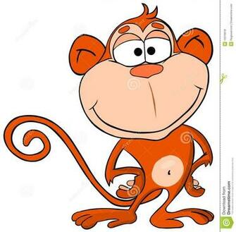 Cartoon Monkey Wallpaper