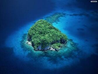 Youwall Small Island Wallpaper