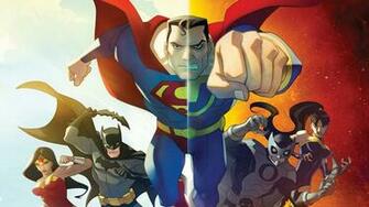 Justice League Crisis On Two Earths Computer Wallpaper Desktop