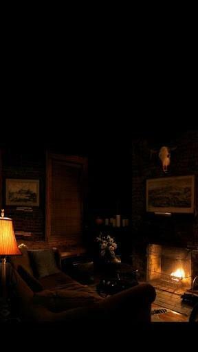 Bigger Cozy Fireplace Live Wallpaper For Android Screenshot