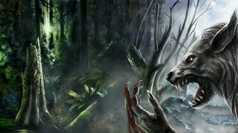 Werewolf Wallpaper Large Image