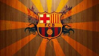 Wallpaper Orange Fcb Logo HD Desktop