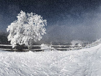 Western Snow Storm Wallpaper The Long Goodbye