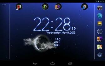 This 3d Weather Live Wallpaper Have Awesome Animations Clock