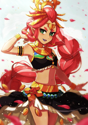 Riju Zelda No Densetsu Breath Of The Wild Mobile Wallpaper By