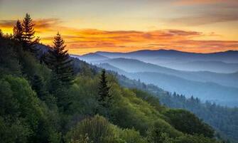 Great Smoky Mountains National Park Usa Extreme Out Door Hiking Trail