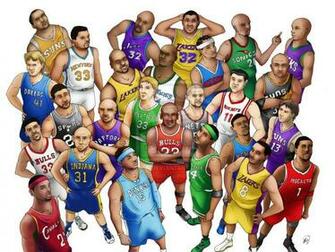 Wallpaper Nba Basketball Cartoons