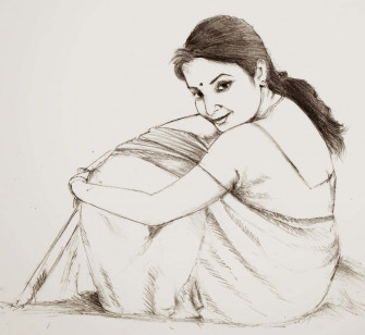 Intricate Pencil Drawing Wallpaper