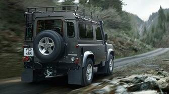 Land Rover Defender Station Wagon Door Wallpaper Hq Background