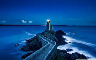 Lighthouse At Night Wallpaper Wallpaperbro