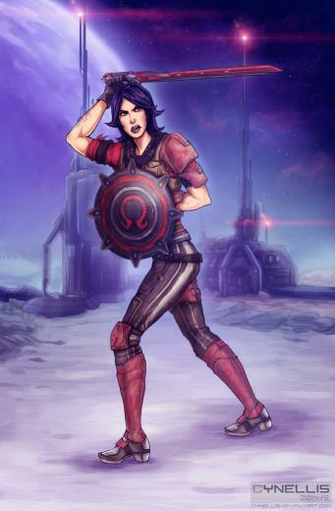 Athena The Gladiator Borderlands Presequel By Cynellis On