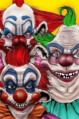 Clown Deviation Author Wallpapertag Drawings Scary Wallpaper Tag