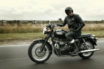 Triumph Bonneville T100 HD Wallpaper