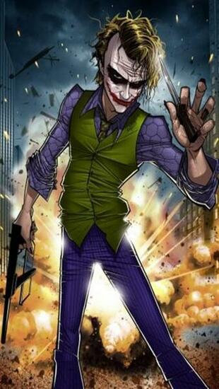 Joker Cartoon HD iPhone Wallpaper S 3g