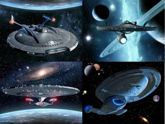 Star Trek Starships Wallpaper