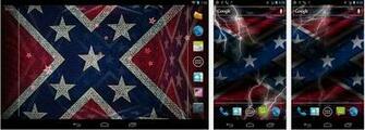 3d Rebel Flag With Thunder And Fire Effect There Are Lots Of