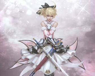 Saber Lily Wallpaper